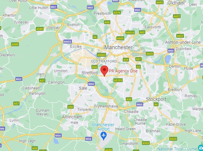 Google Map Manchester