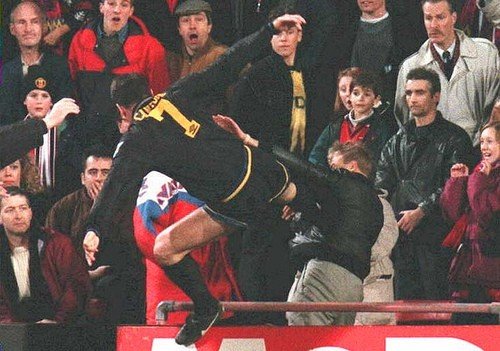Eric Cantona Kung Foo Kick