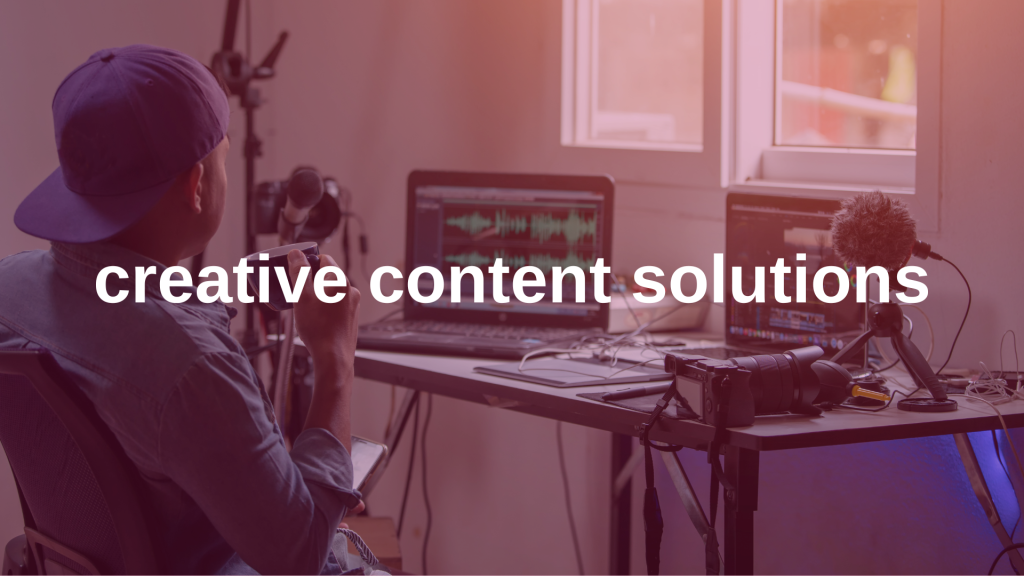 image to represent creative content solutions