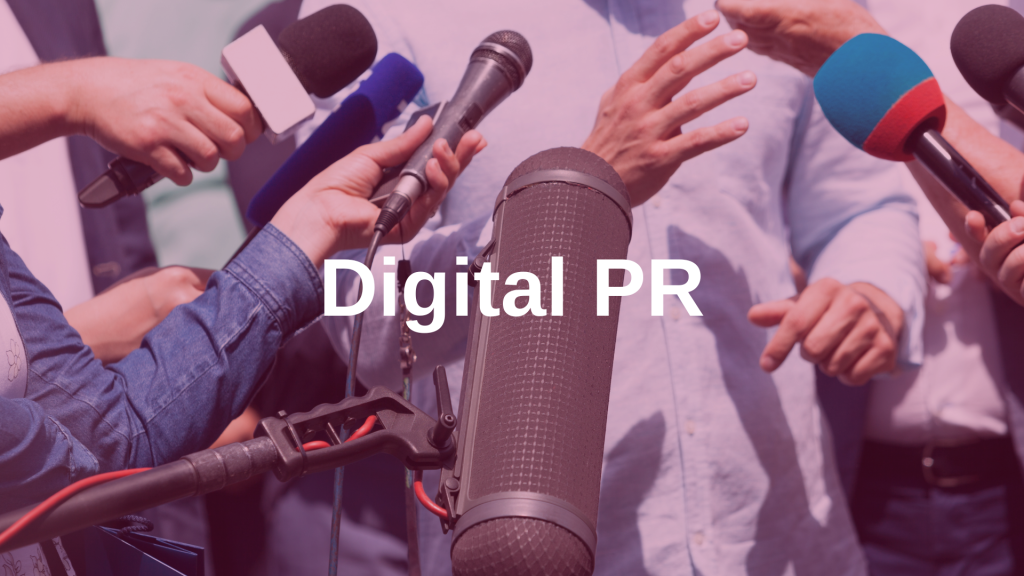 an image showing digital PR